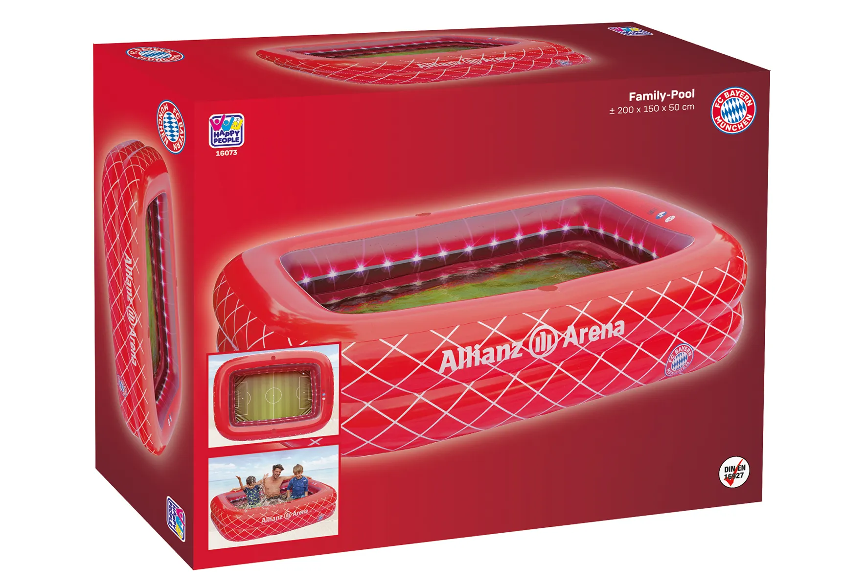 Happy People Family Pool - FC Bayern München 200x150x50cm