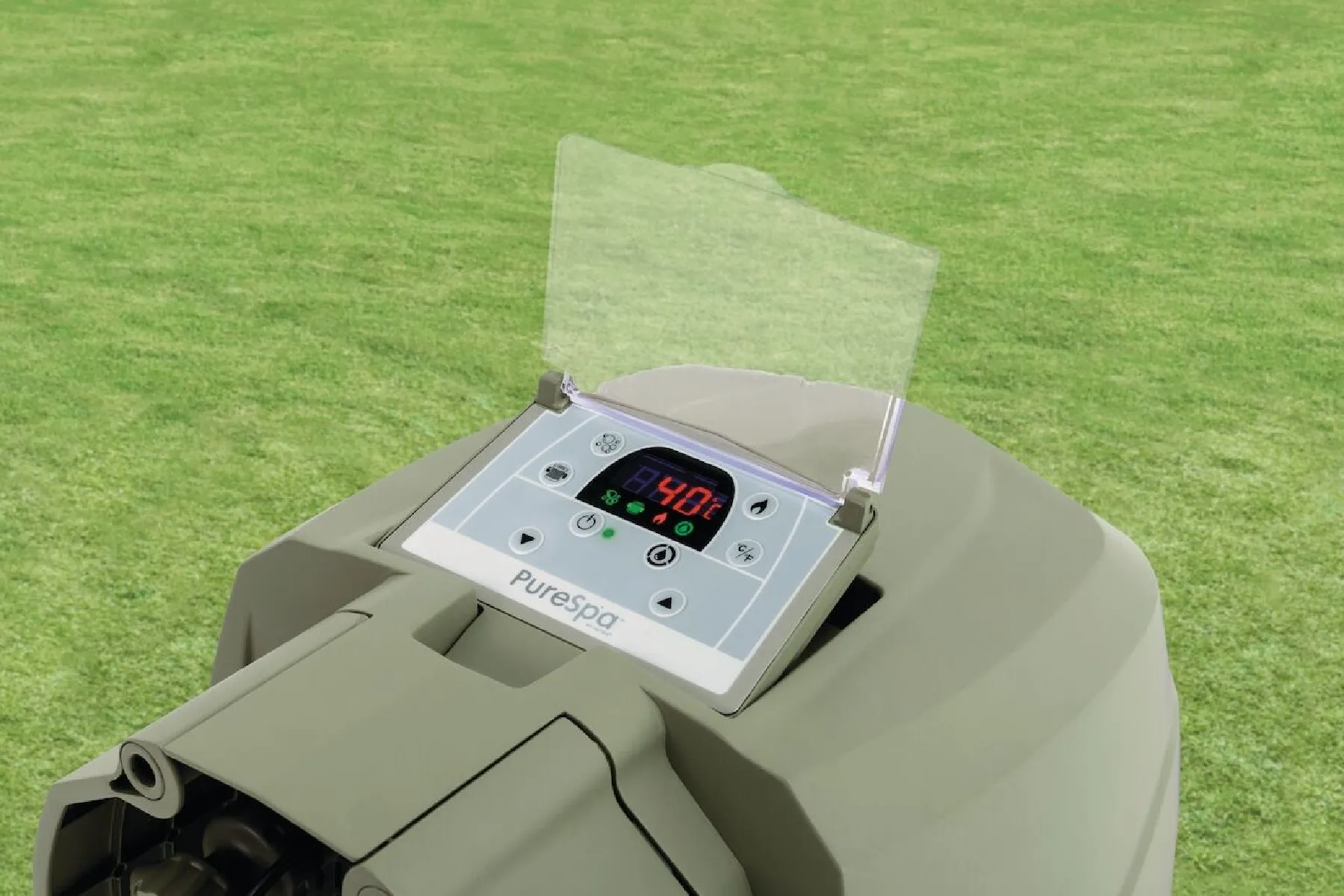 Intex 28426NP Whirlpool PureSPA Bubble olivgrün, 196cmx71cm