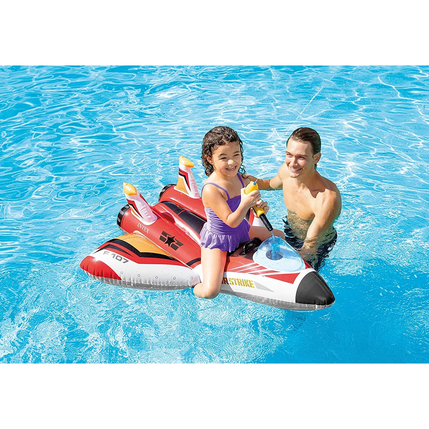 Intex 57536NP ROT RideON - Water Gun Plane 117x117cm