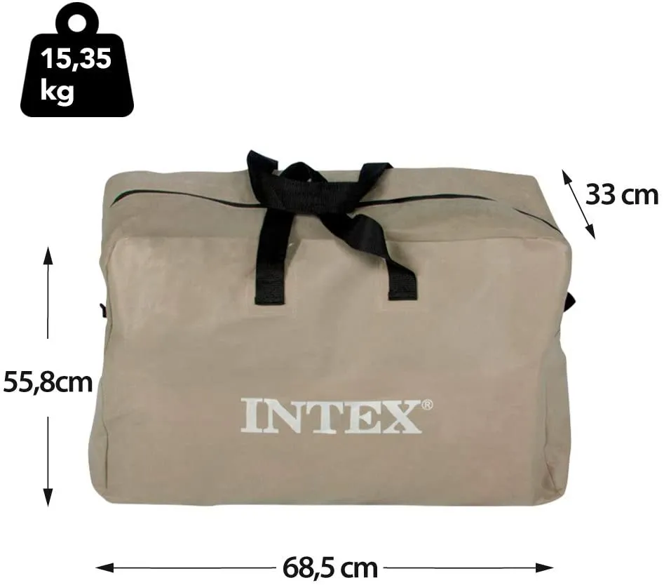 Intex Schlauchboot-Set - Excursion 5 inkl. Außenbordmotor & Befestigung