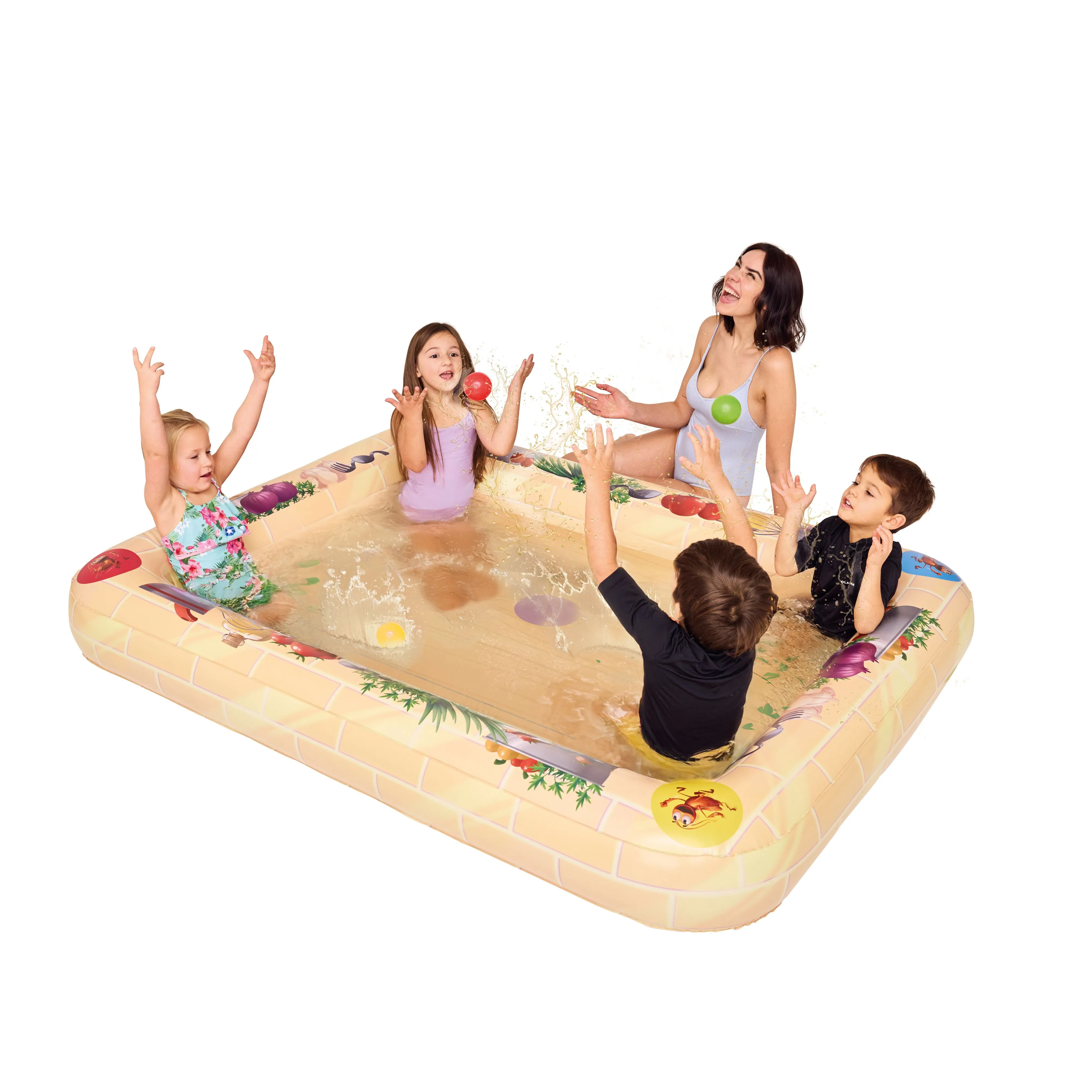 Happy People Kakerlakak Spielmatte - Die Spritzige Kakerlakenfalle 200x150x25cm