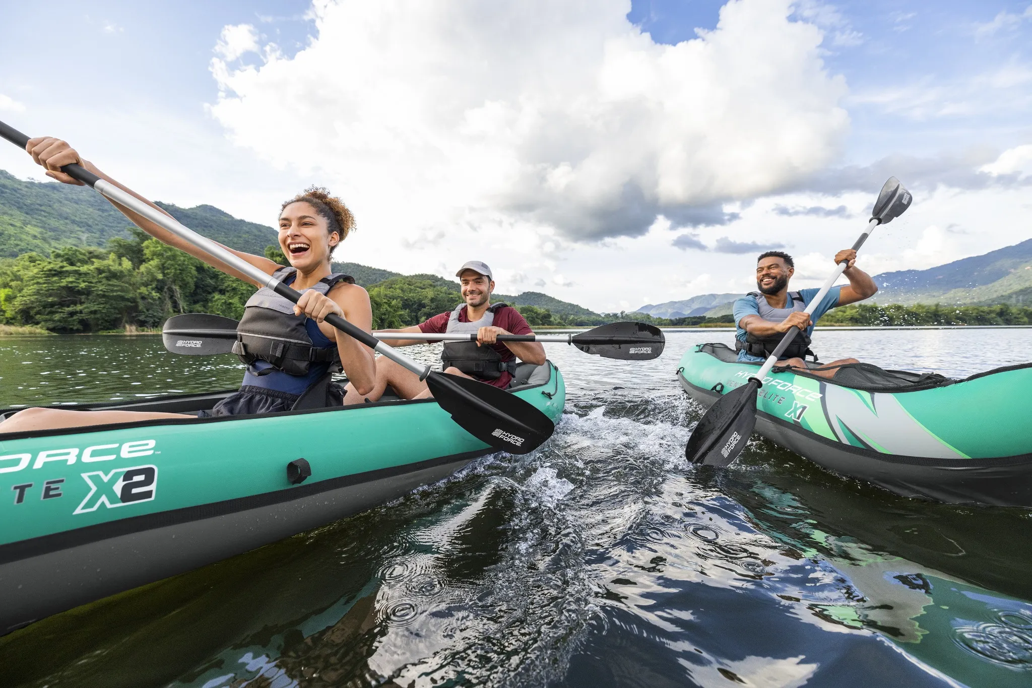 Bestway® Hydro Force® Kajak-Set Ventura Elite™ X2 330x86x48cm