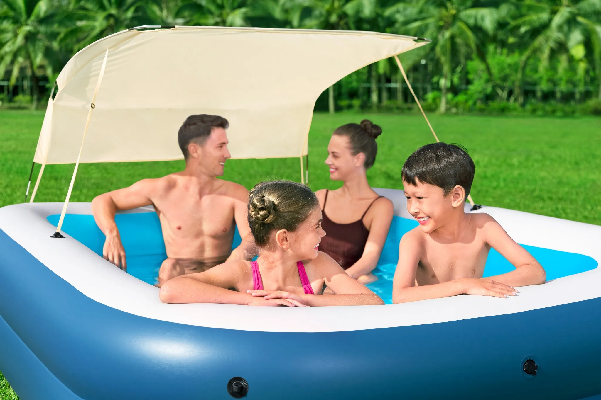 Bestway Family Pool Summer Bliss 254x178x140cm