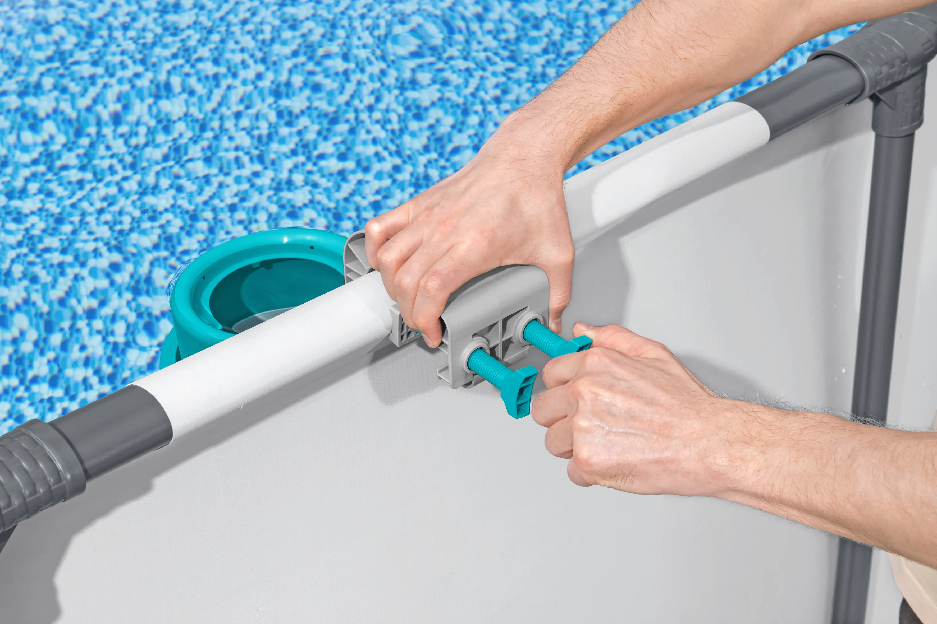 Bestway Poolpflege-Set AquaClean Deluxe für Poolgrößen bis 610 cm