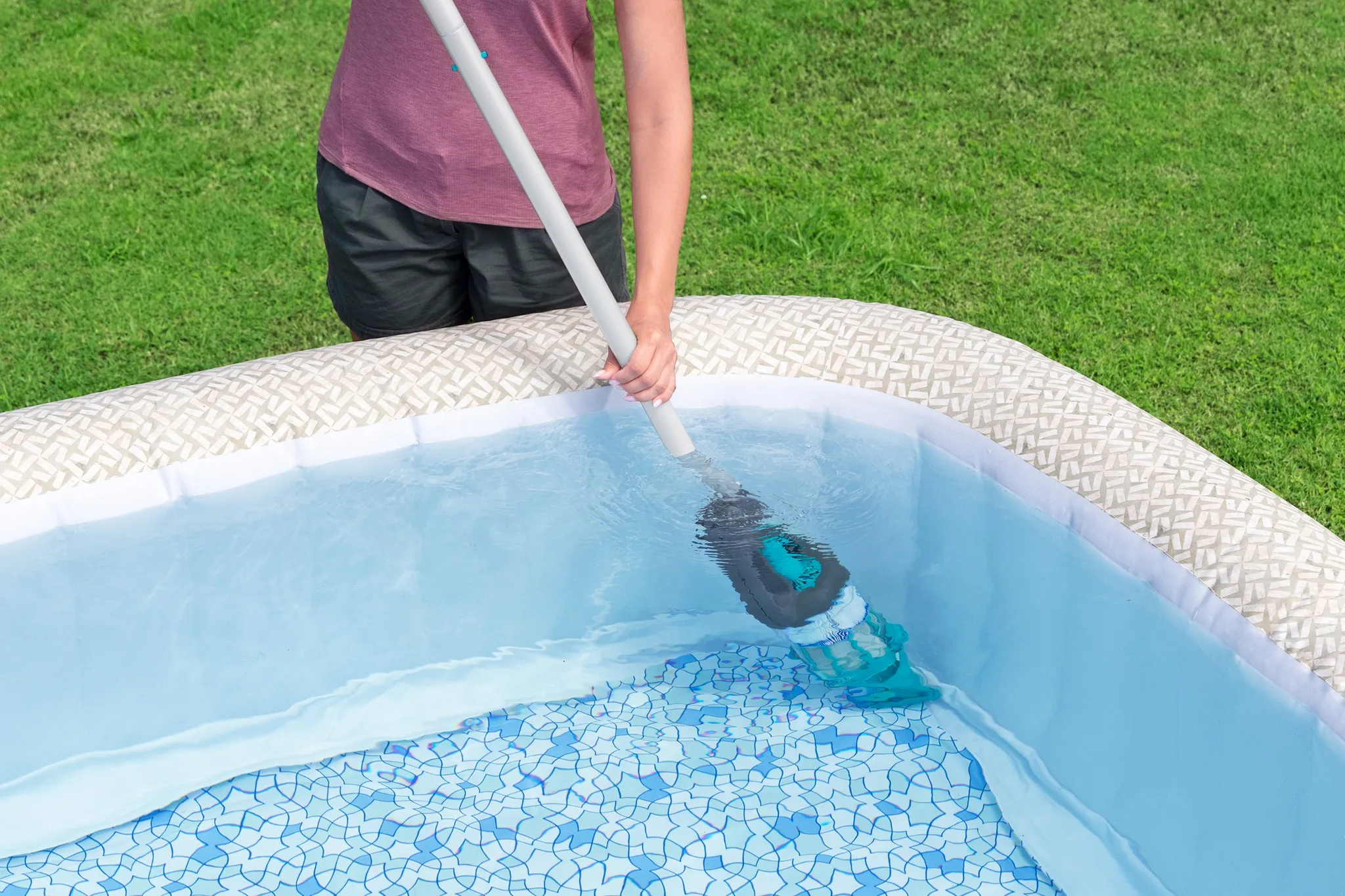 Bestway Akku Pool-Sauger AquaGrip 250cm
