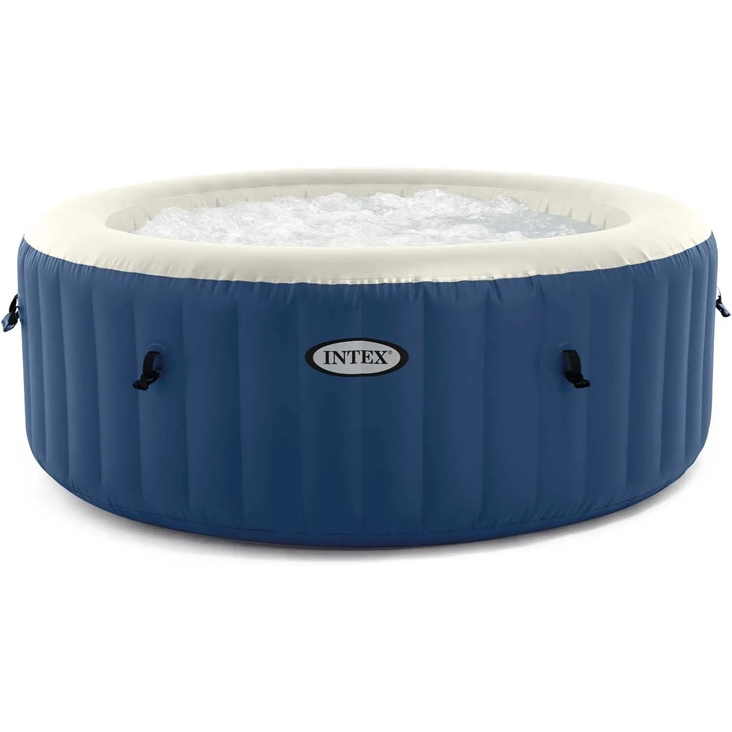 Intex 28486 Whirlpool - PureSPA Bubble, blau, Ø180 cm, 4 Personen