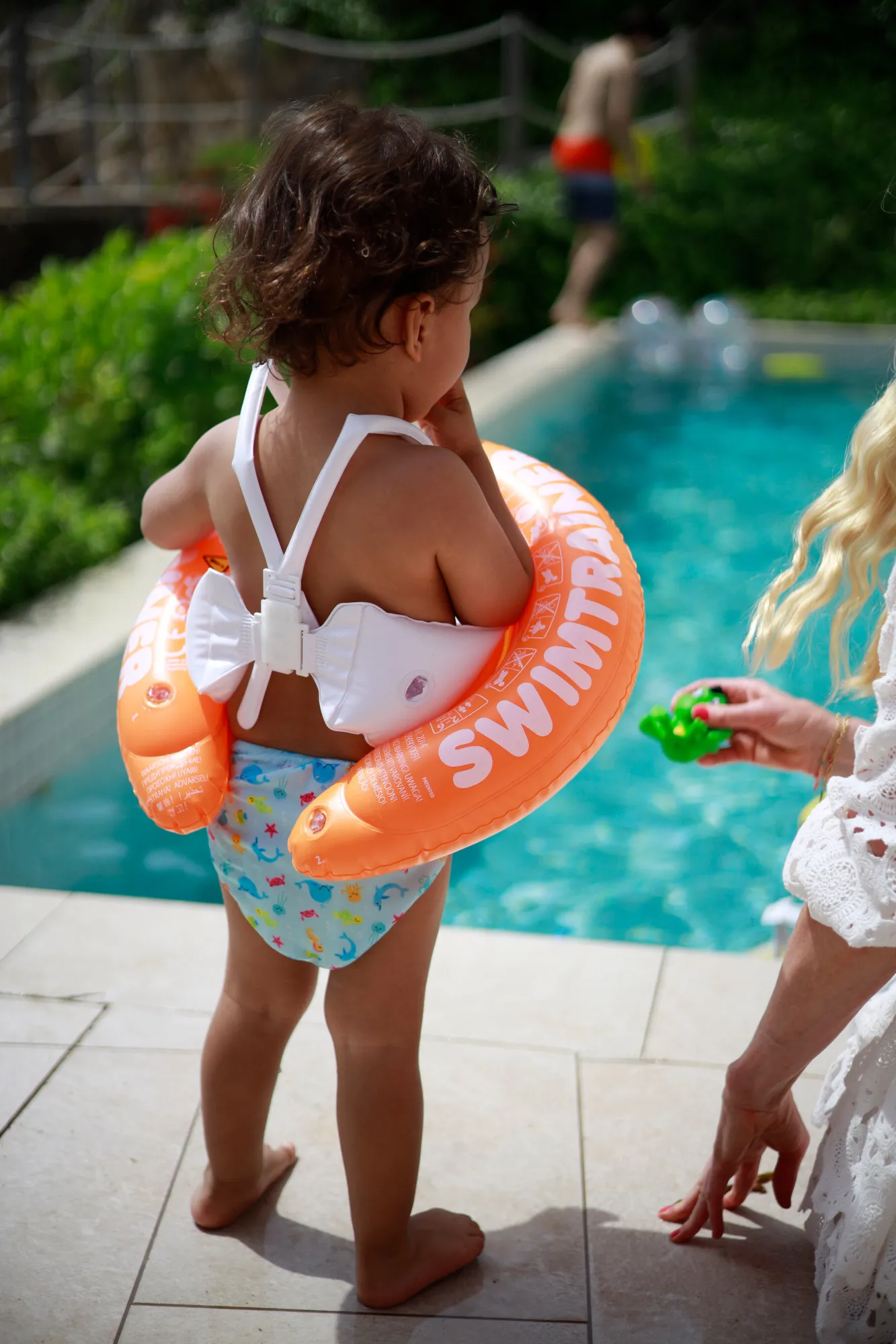 Freds Schwimm Academy - Schwimm-Trainer Classic orange - ab 2 Jahren