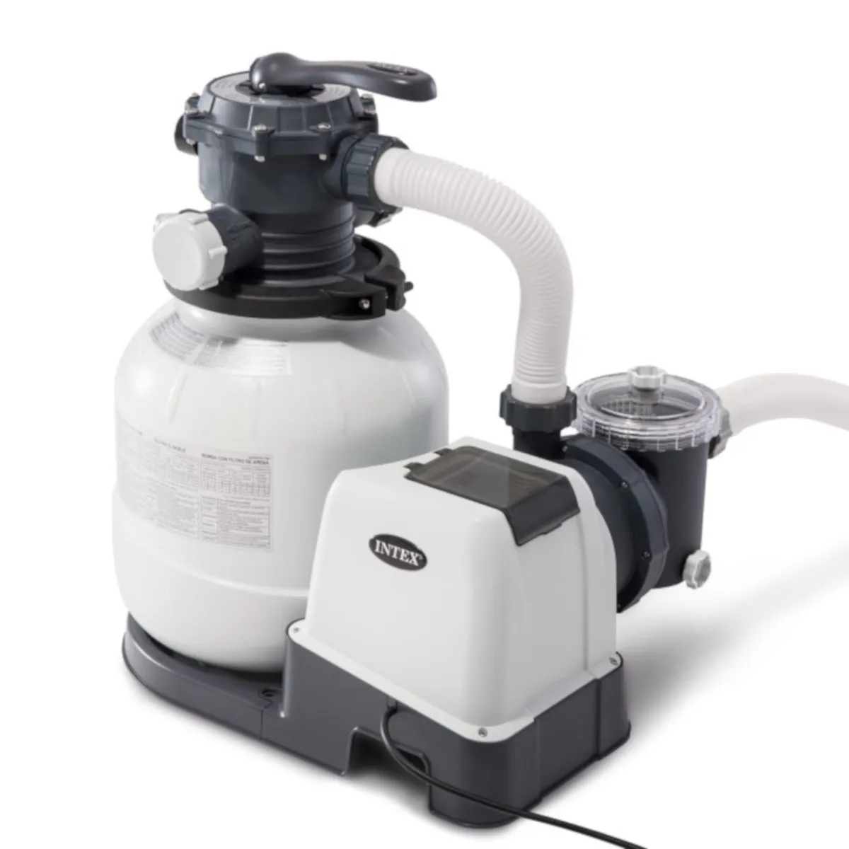 Intex RCD Sandfilterpumpe 26646GS 7,9m³l/hr, bis 32m³ Pool