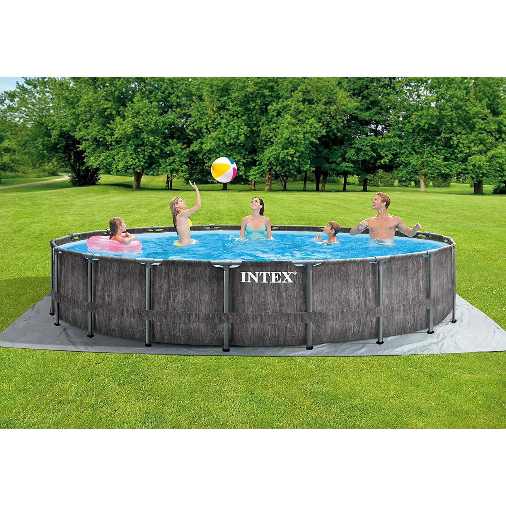 Intex Greywood Prism Frame Pool 549x122cm