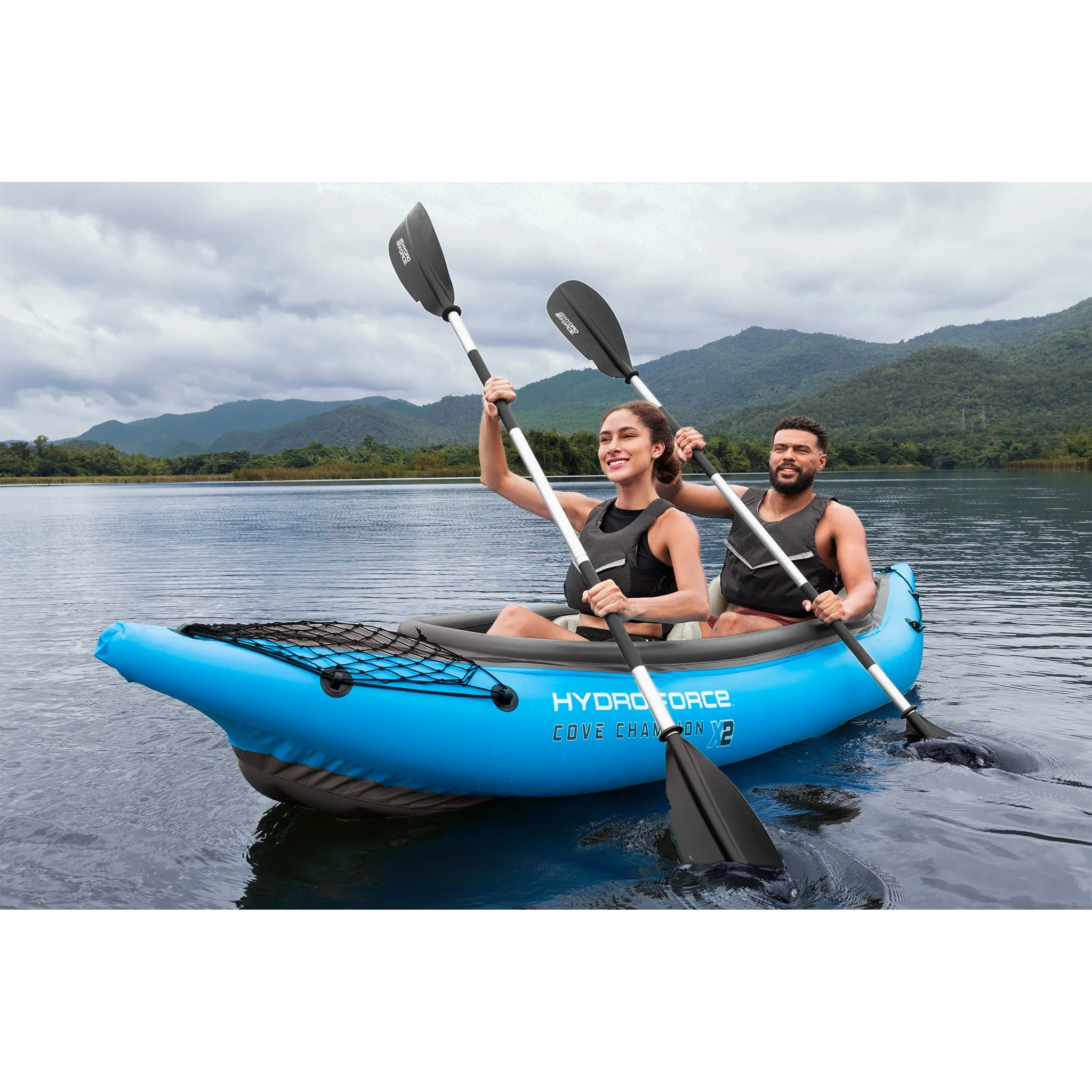 Bestway® Hydro Force® Kajak-Set Cove Champion™ X2 331x88x45cm, 2 Personen