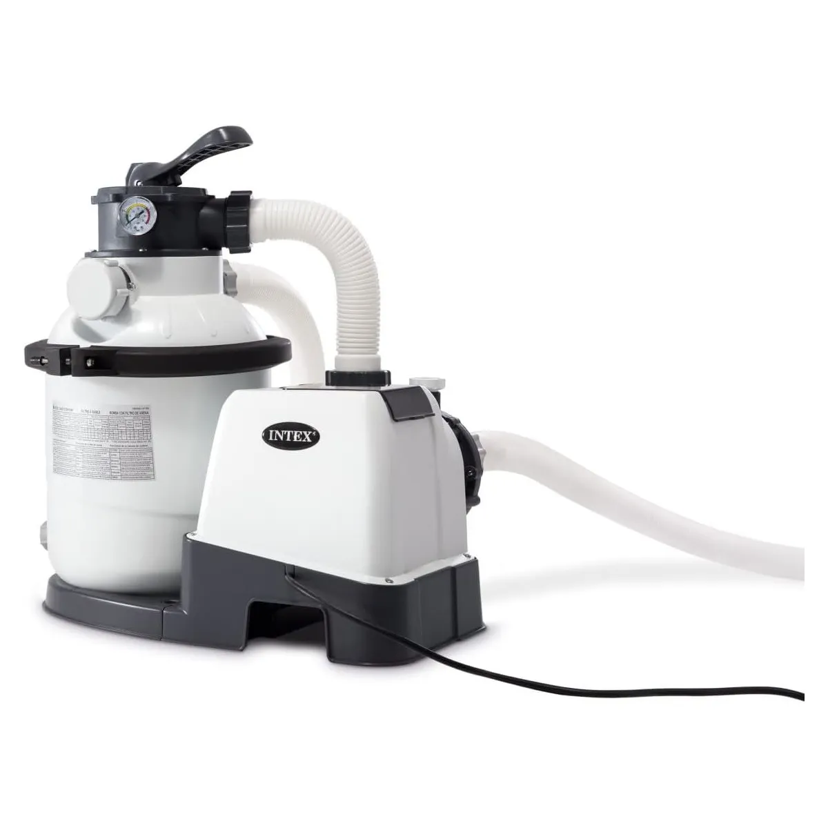 Intex 26396NP - Pool-Set - GraphiteGray 400x300x124cm