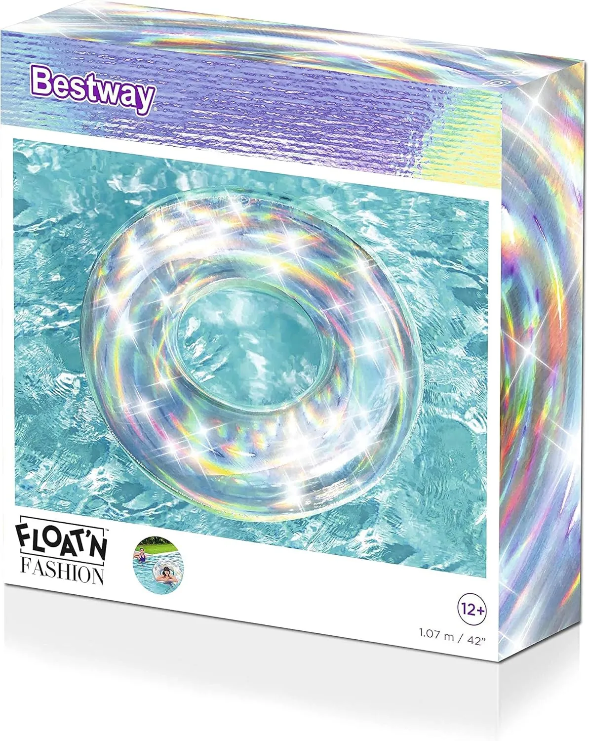 Bestway Schwimmring - Iridescent 107cm