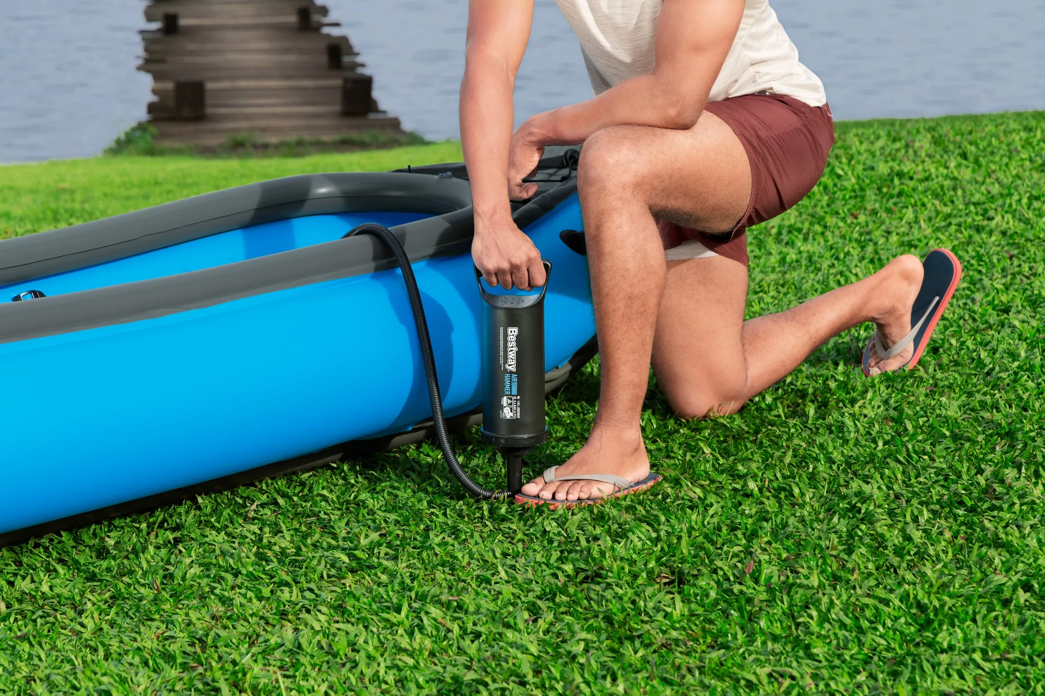 Bestway® Hydro Force® Kajak-Set Cove Champion™ X2 331x88x45cm, 2 Personen