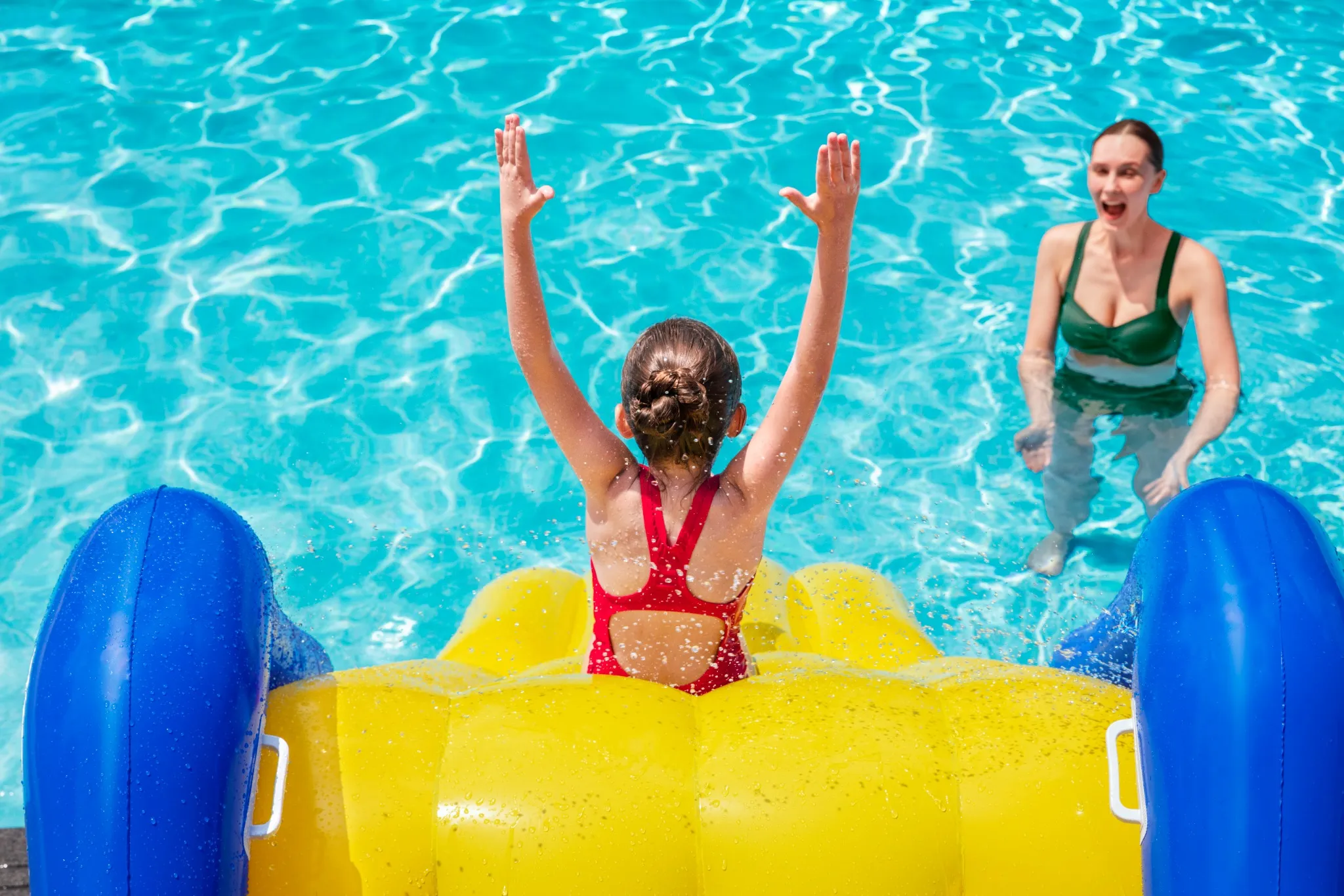 Bestway Playcenter Extragroße Poolrutsche 247x124x100cm