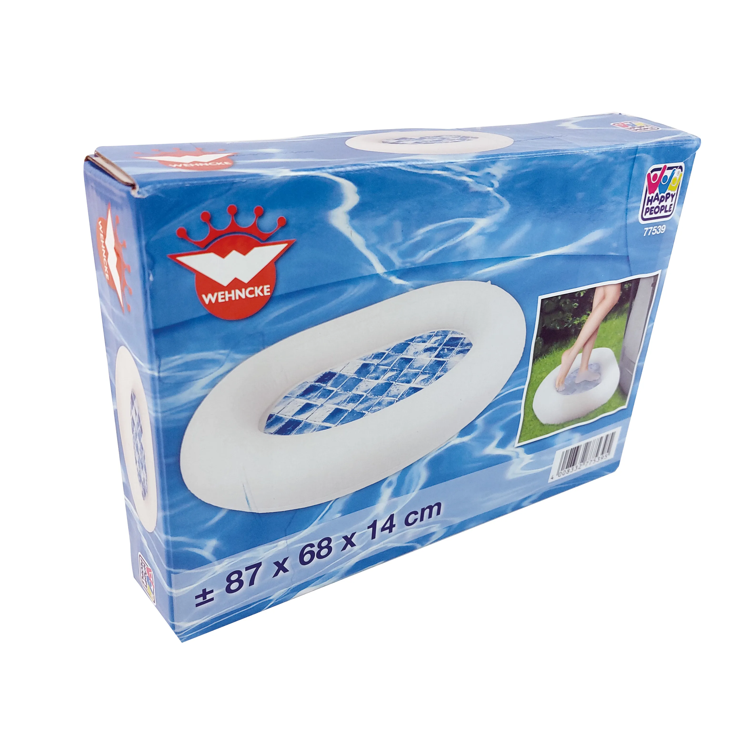 Happy People - Fußbecken, aufblasbar, (ca. 87x68x14 cm) für SPA-Pool