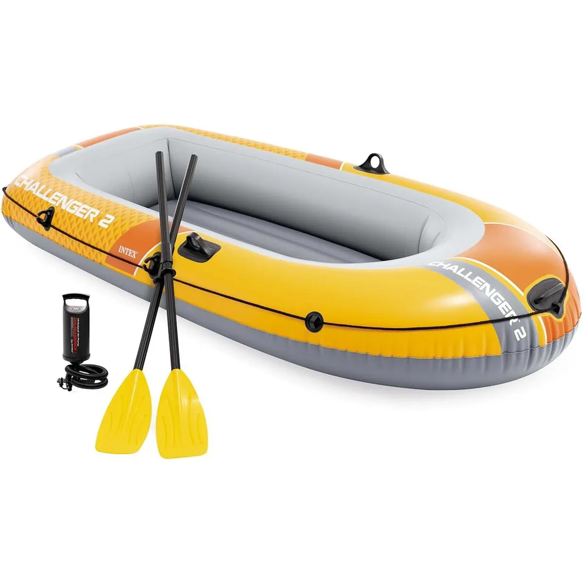 Intex Schlauchboot Challenger 2 Set inkl. Pumpe & Paddeln 236x114x41cm