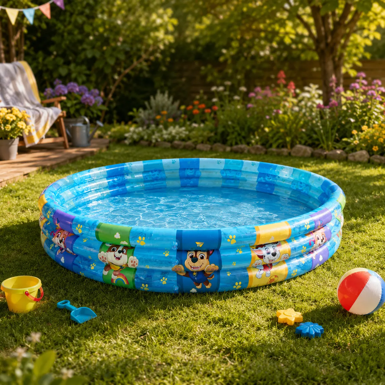 Happy People Paw Patrol 3-Ring-Pool 150x25cm