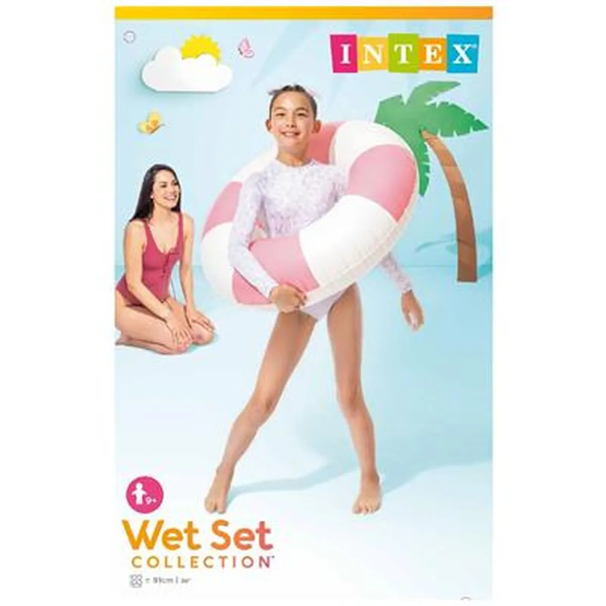 INTEX 59271NP Schwimmring Coastal Cabana Tubes Durchmesser von 91cm