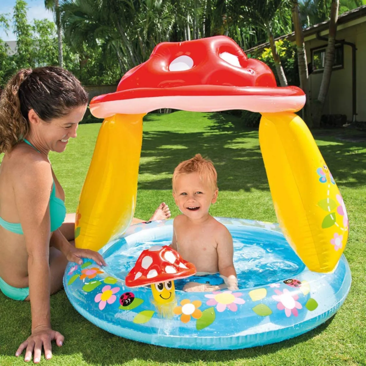 Intex Planschbecken - Pilz Babypool 102x89cm