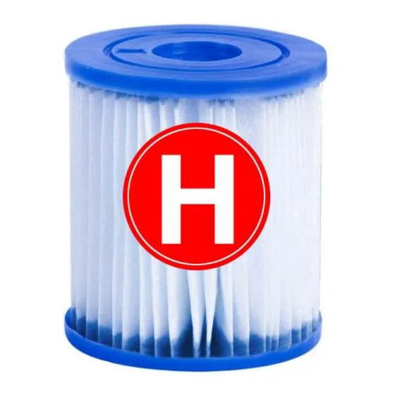 6x INTEX 29007 - Filterkartusche - Typ H PureSpa Easy Set Ersatzfilter für Pool Spa Whirlpool 6er Pack