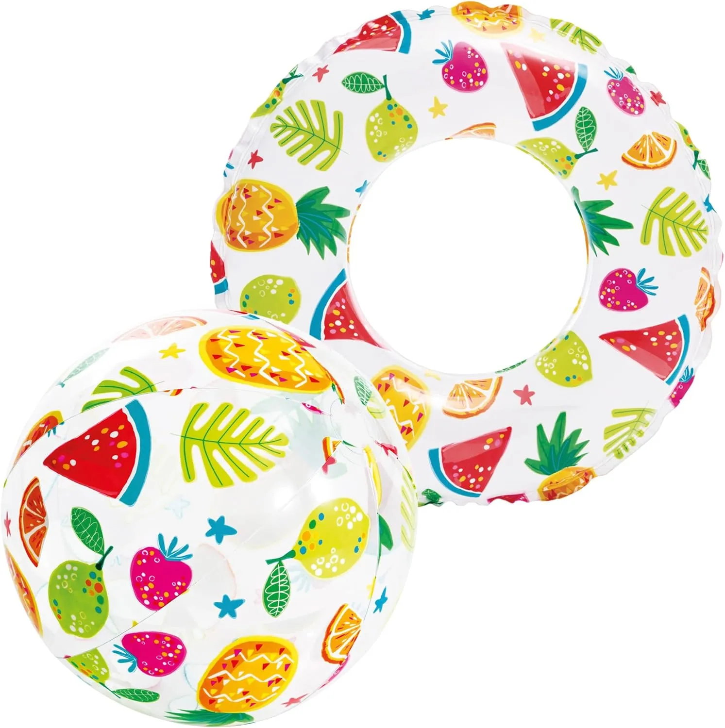 INTEX 3er Pool-Set - Planschbecken, Wasserball, Schwimmring