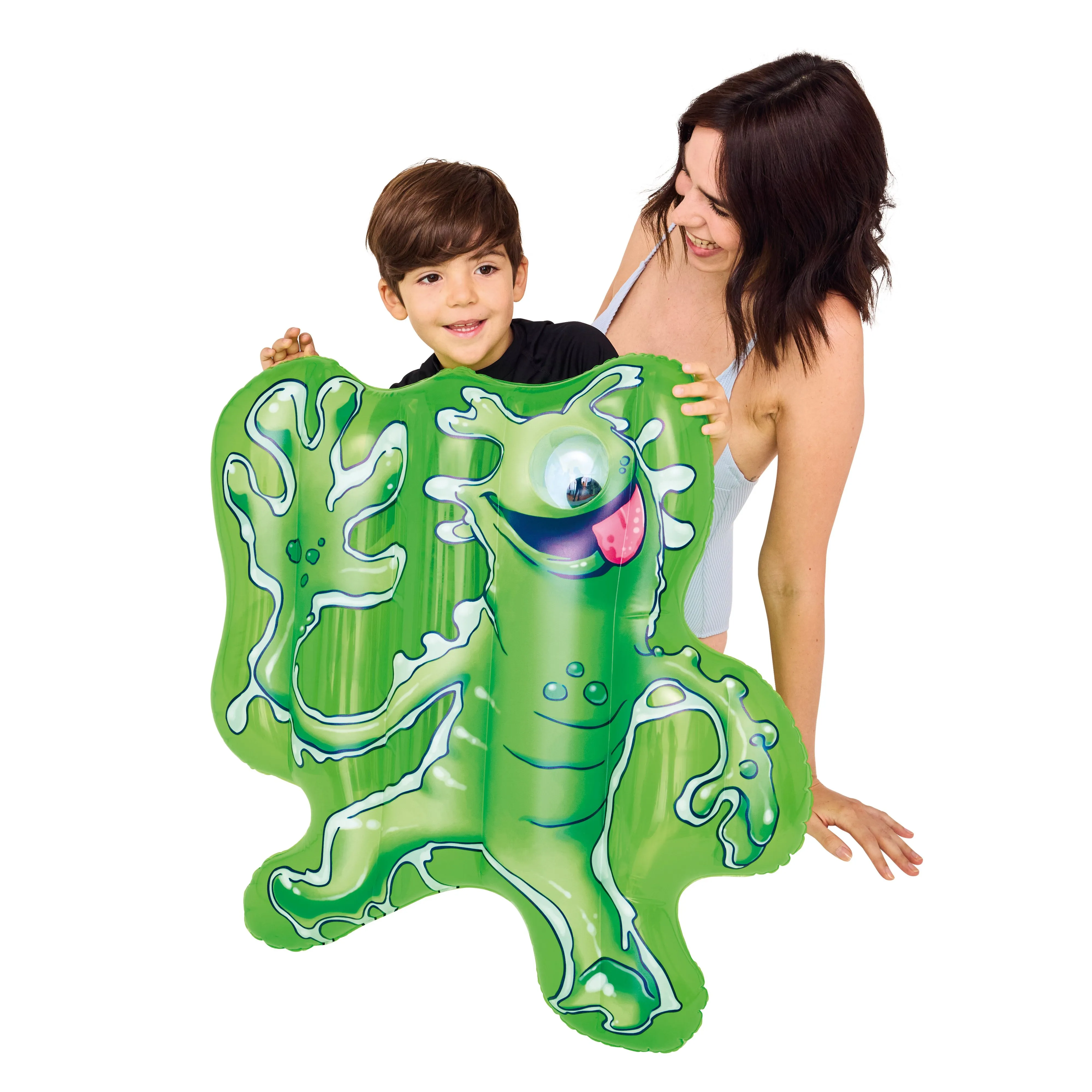 Happy People 16692 Kinderluftmatratze Monsterstarker Glibberklatsch 65x64x13cm