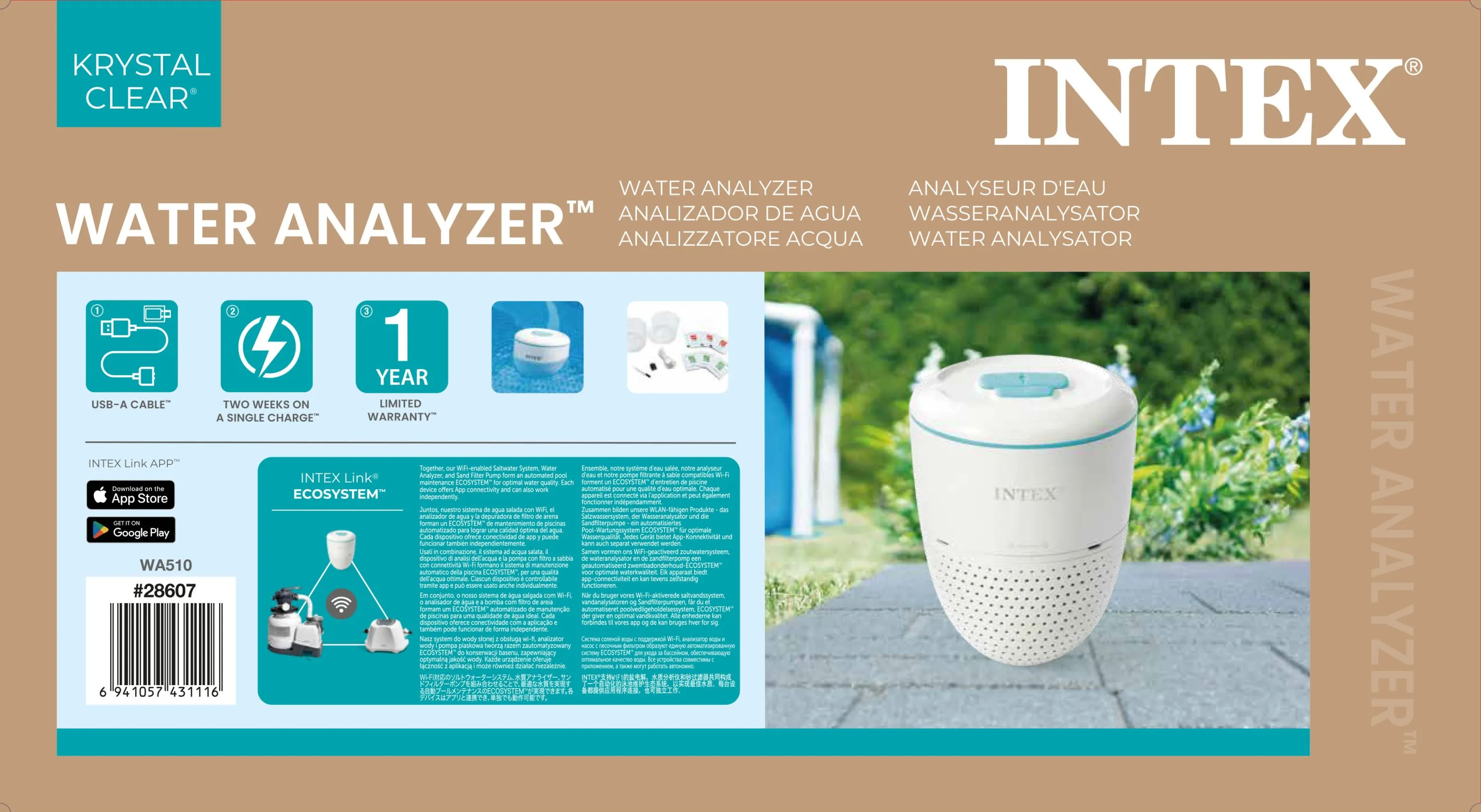 INTEX 28607 Water Analyzer