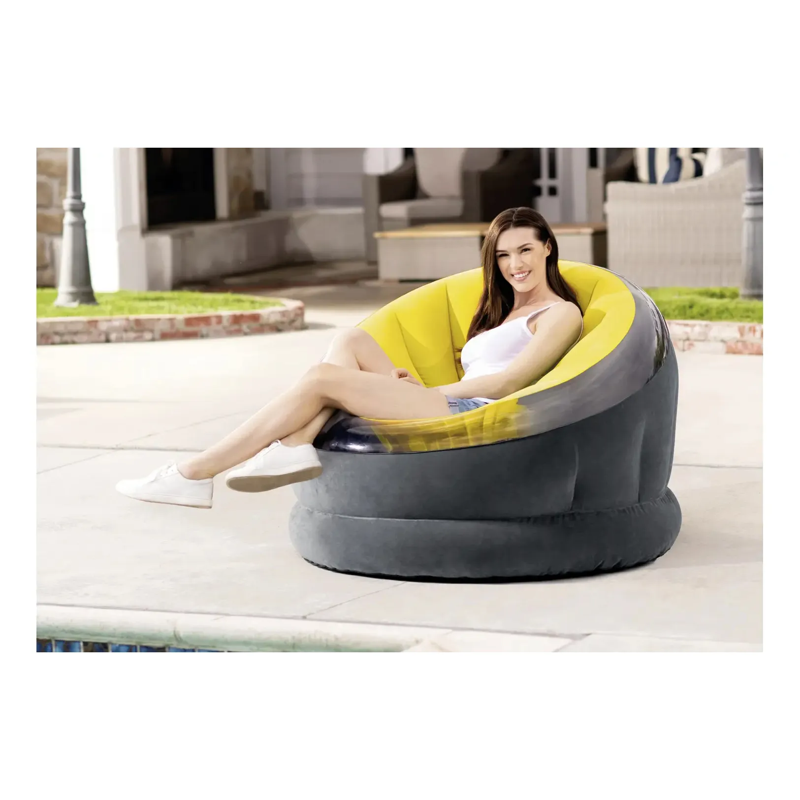 INTEX 68582NP Sessel Empire Chair 112x109x69cm