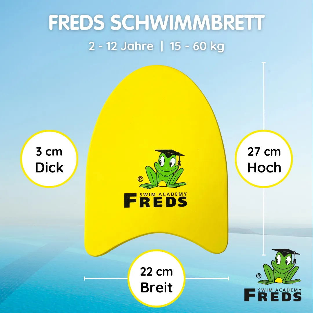 Freds Schwimm Academy - Swim-Board gelb