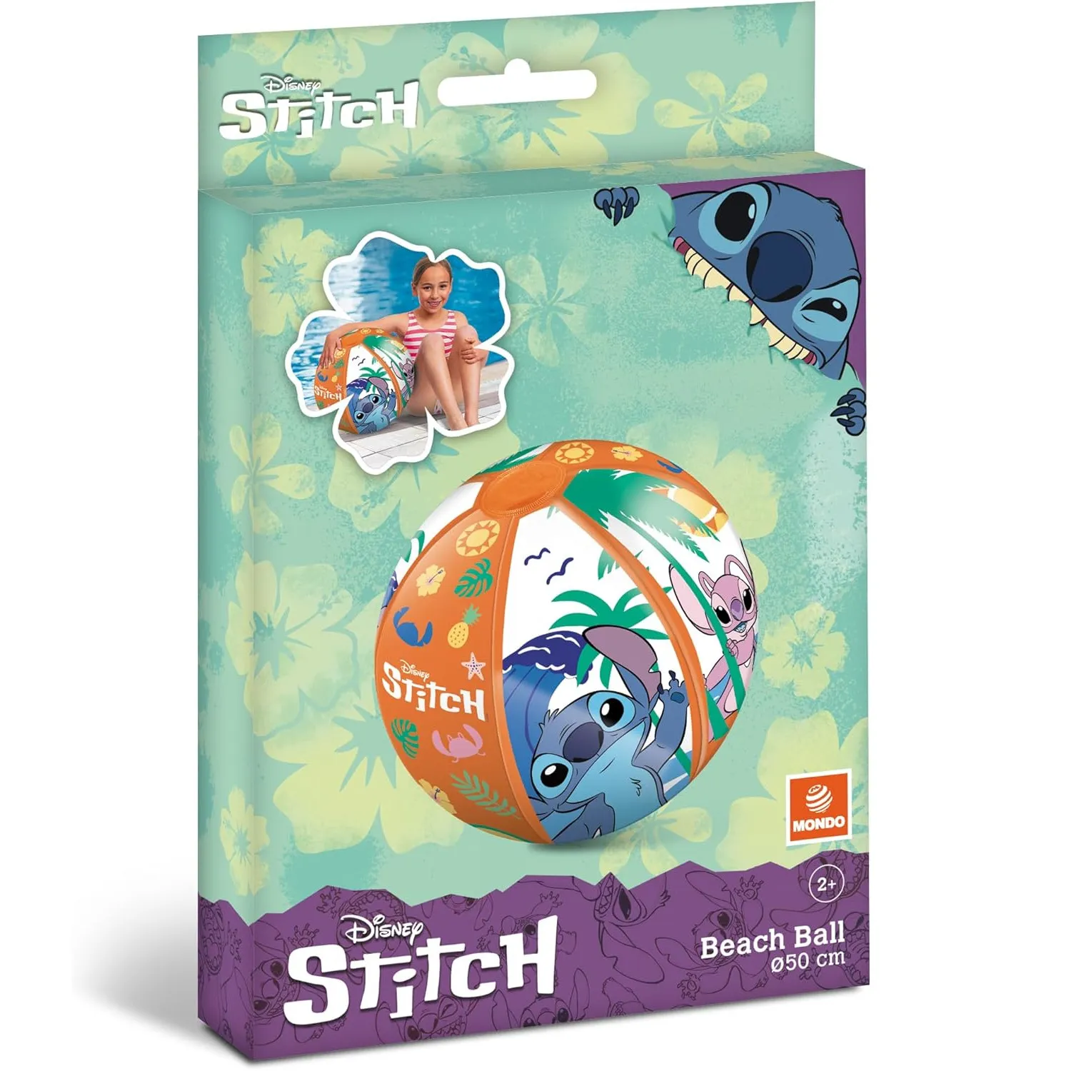 Happy People - Disney Stitch - Strandball (Ø 50cm)