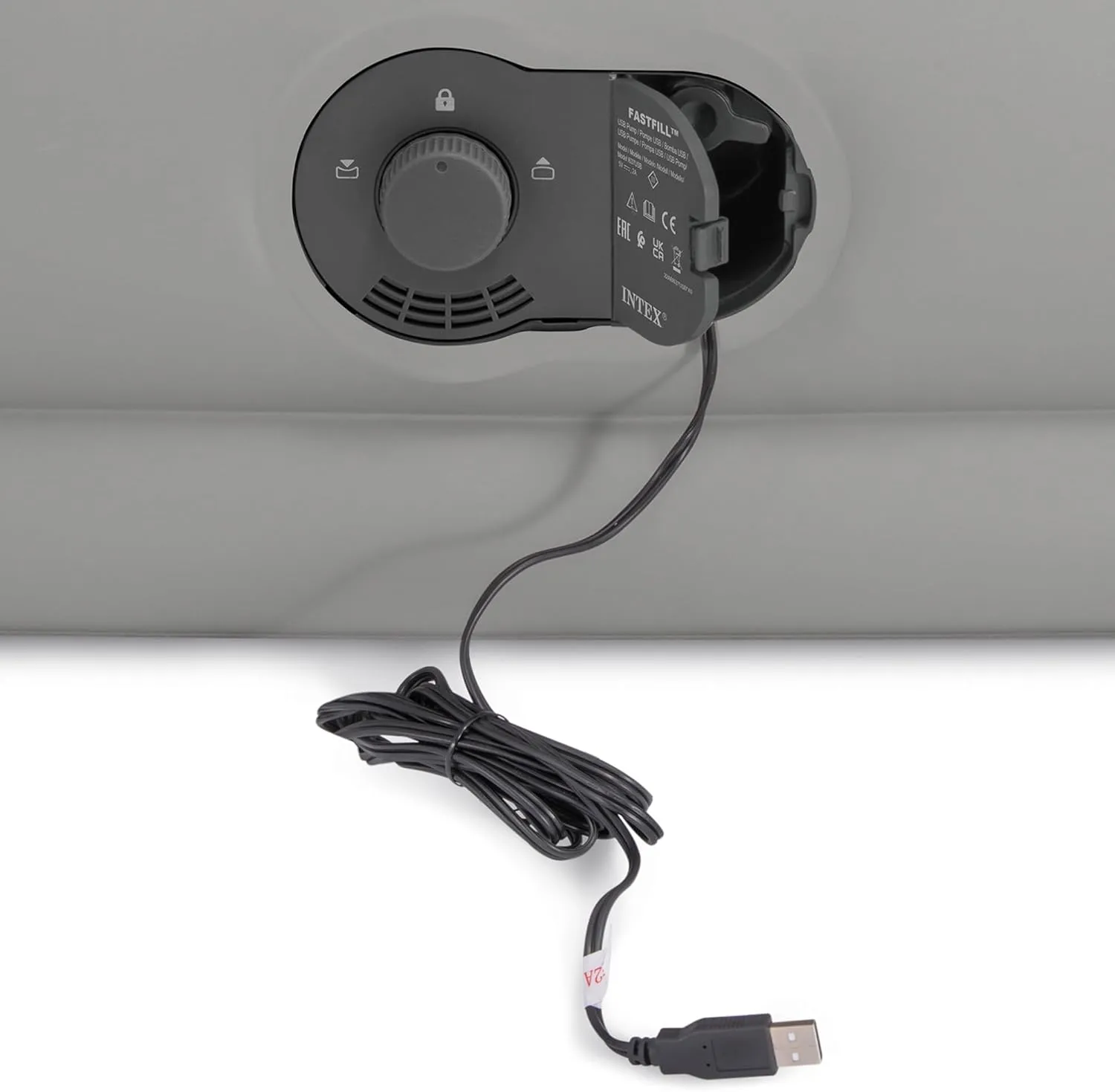 Intex Luftbett DuraBeam Prestige Twin Fastfill USB 99x191x30cm