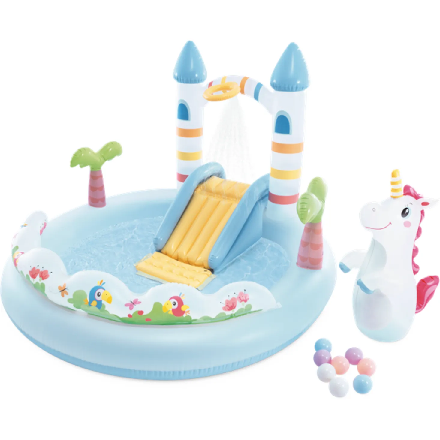Intex 56148NP Playcenter Unicorn Castle 196x178x127cm