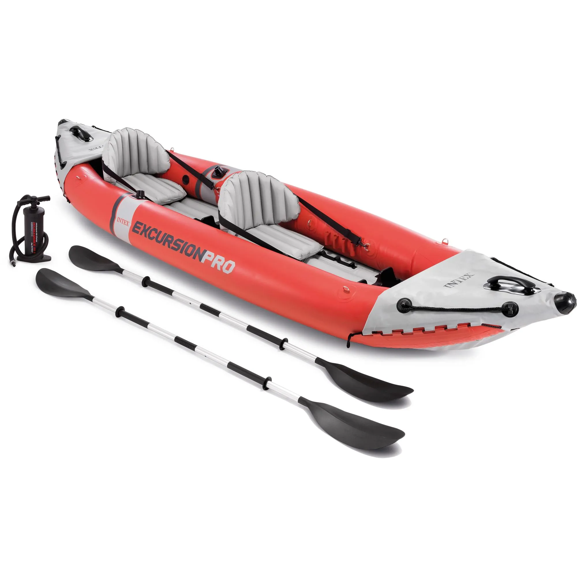 Intex Kayak Excursion Pro K2 Set inkl. Alu-Paddel + Pumpe, 384x94x46cm