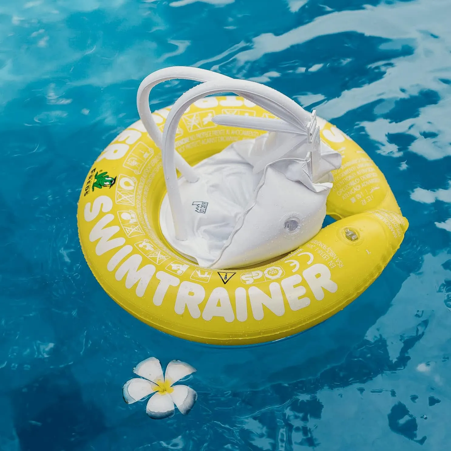 Freds Schwimm Academy - Schwimm-Trainer Classic gelb - ab 4 Jahren