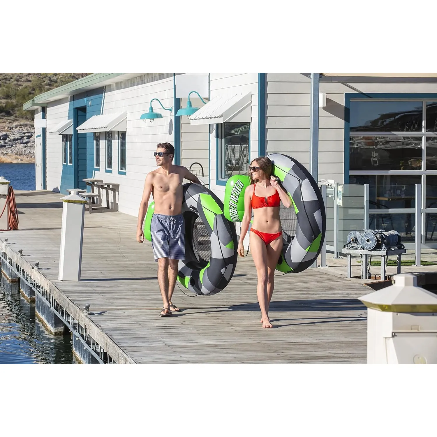 Bestway Schwimmring Hydro-Force Rugged Rider I Ø135cm