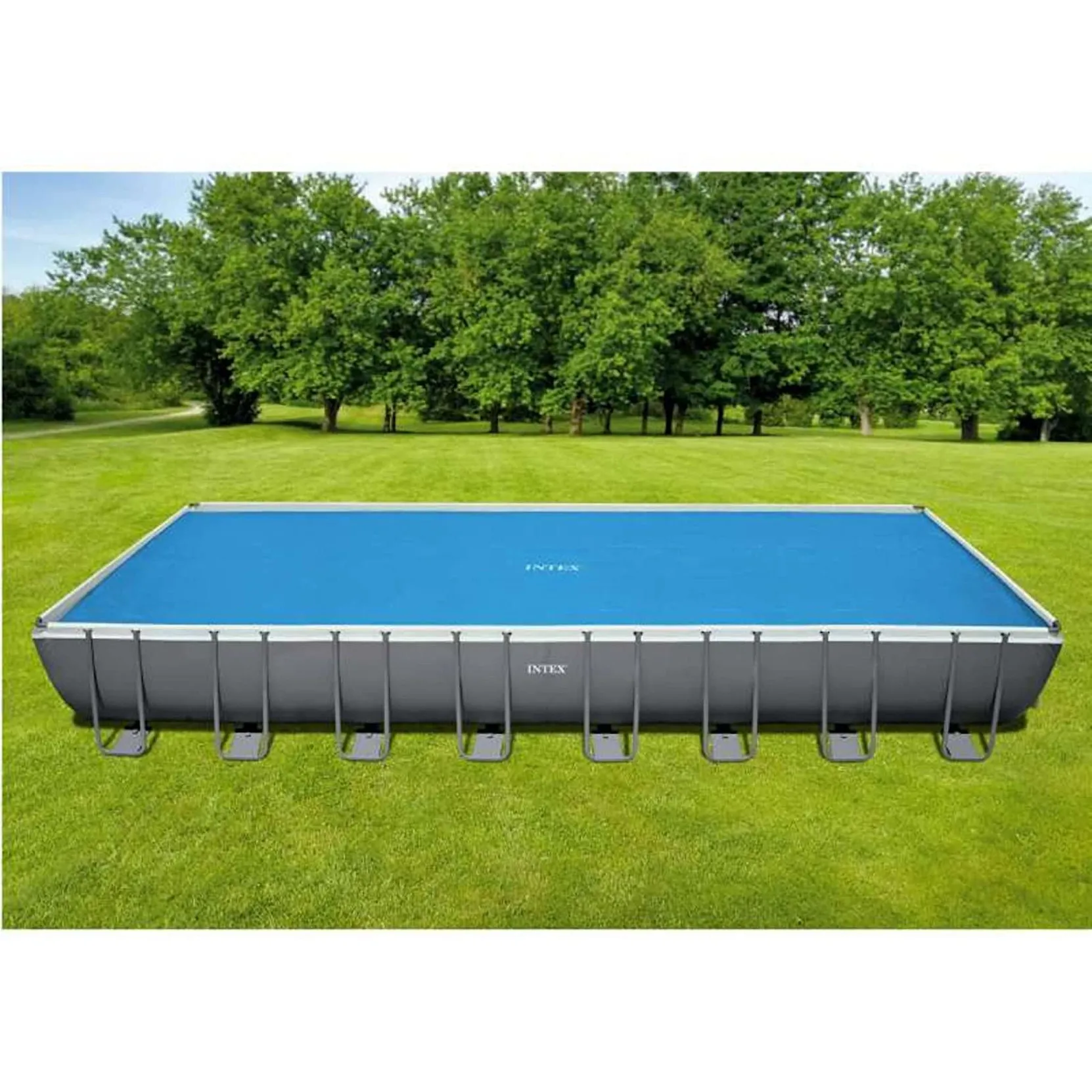 Intex 28018 Solarabdeckplane für Pools 975x488cm