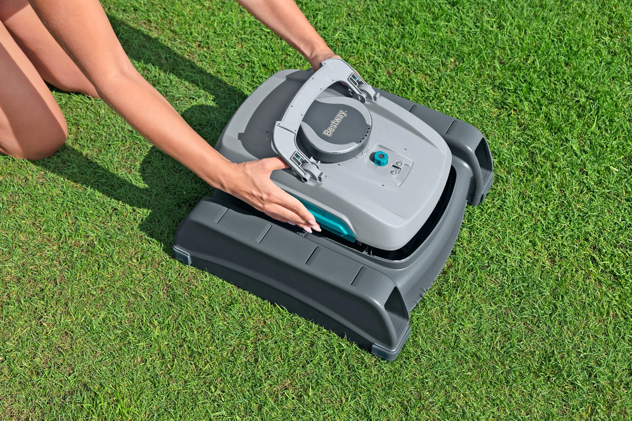 Bestway Auto Poolroboter Aquatronix G300 mit Oberflächenskimmer