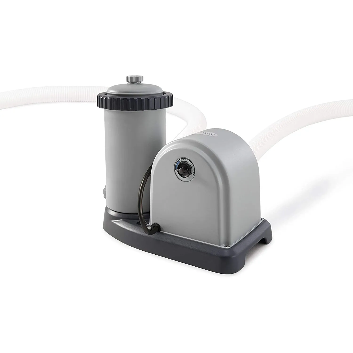 Intex Prism Frame Oval Pool 503x274x122cm + aufblasbare Schwimmtiere