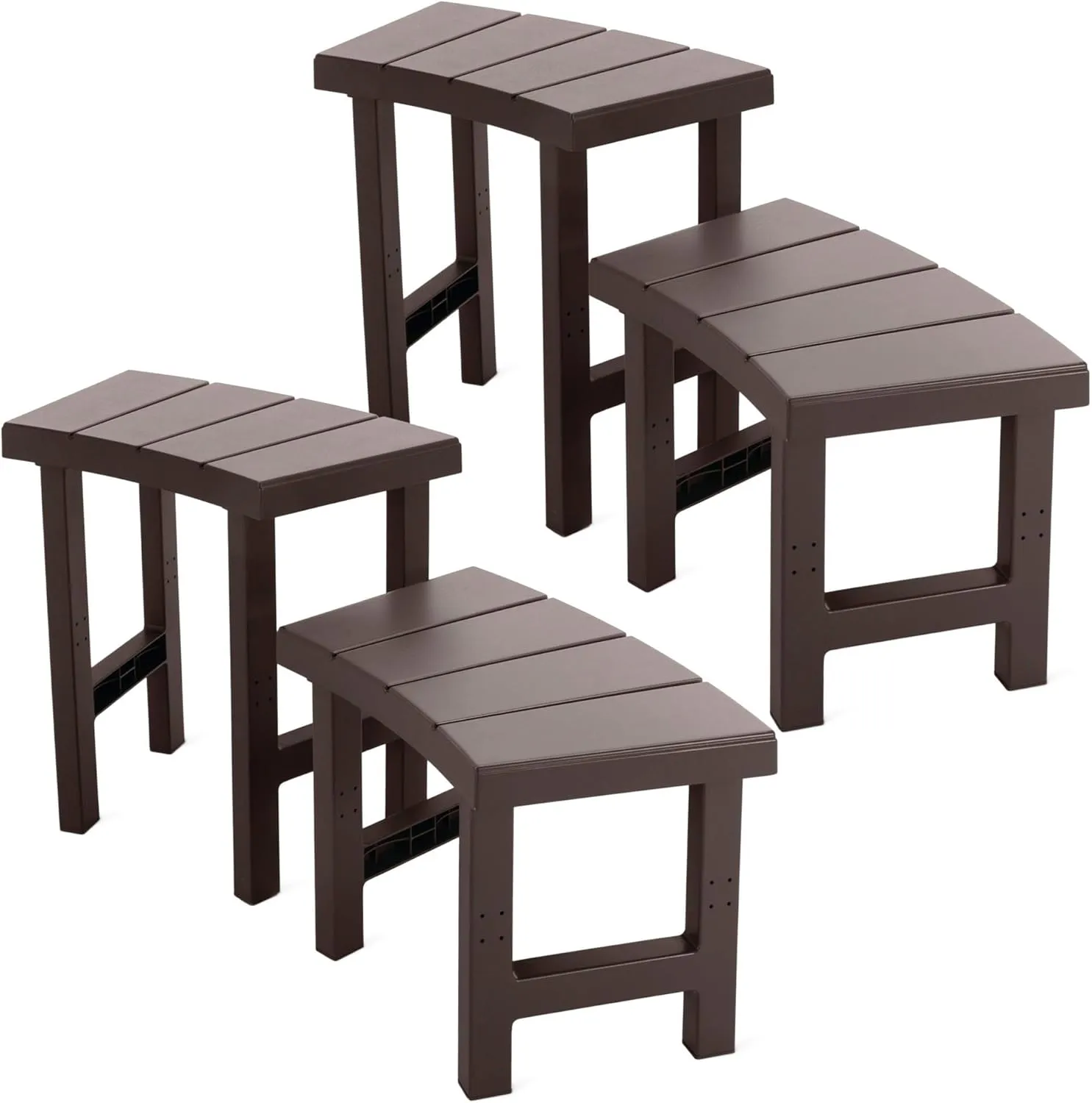 INTEX Beistelltisch Set PureSPA Bänke 2x 60cm + 2x 42cm