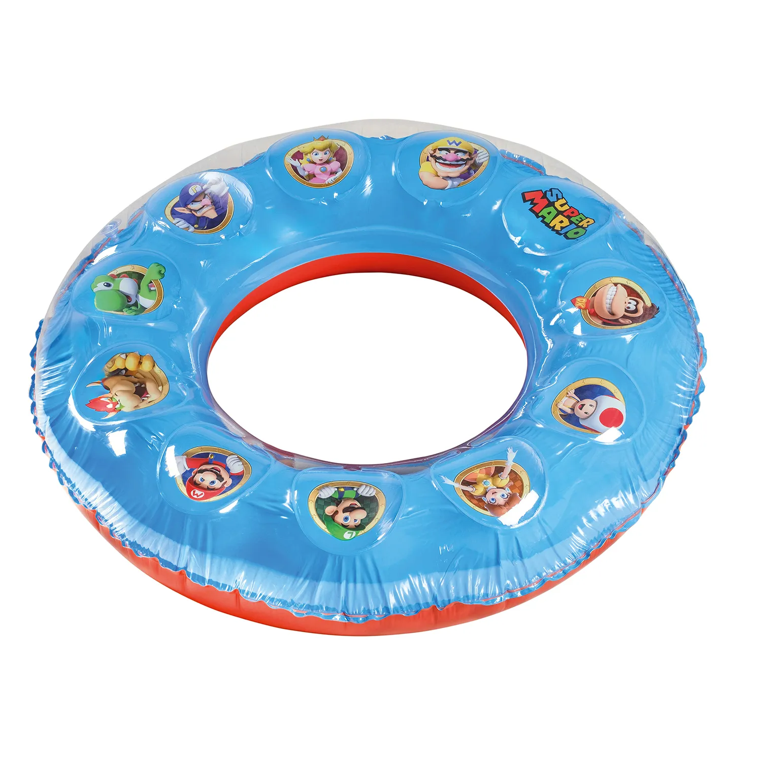 Happy People Super Mario Schwimmring mit Blasen