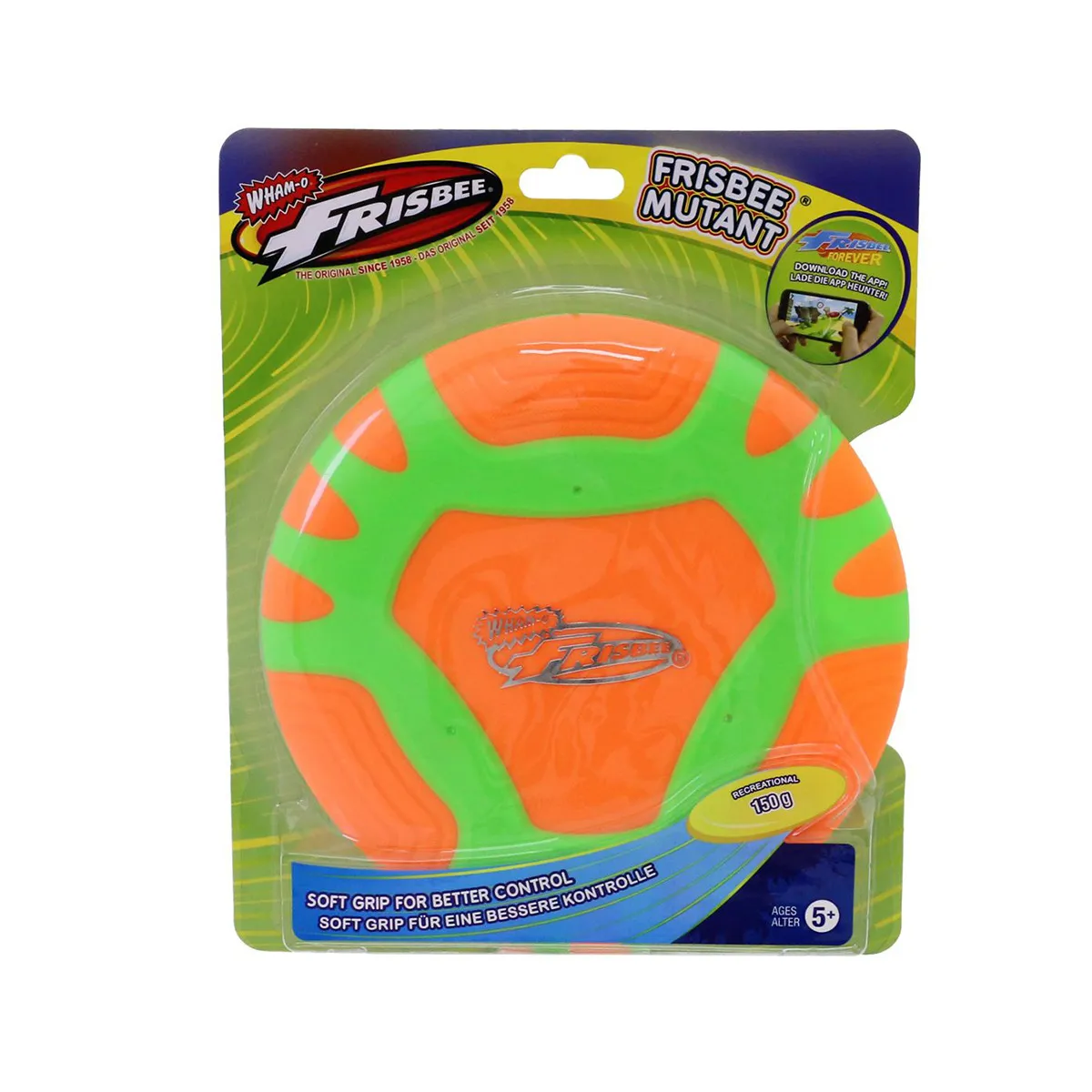 Sunflex Wham-O Frisbee Mutant orange/grün, 150g