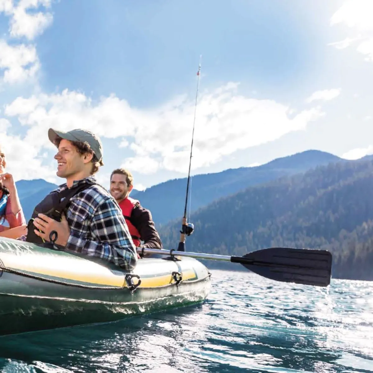 Intex Paddel-Set Alu 2 Stk 137cm