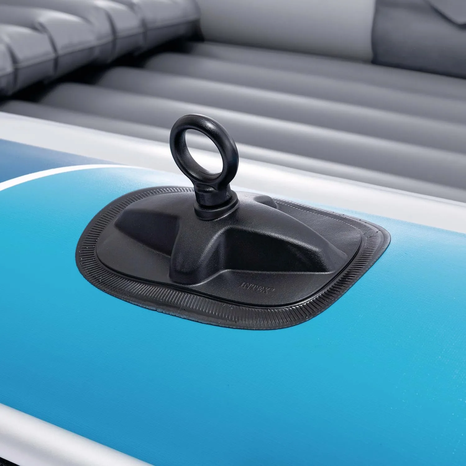 Intex Schlauchboot Excursion 4 Set inkl. Pumpe und Alu-Paddeln 315x165x43cm