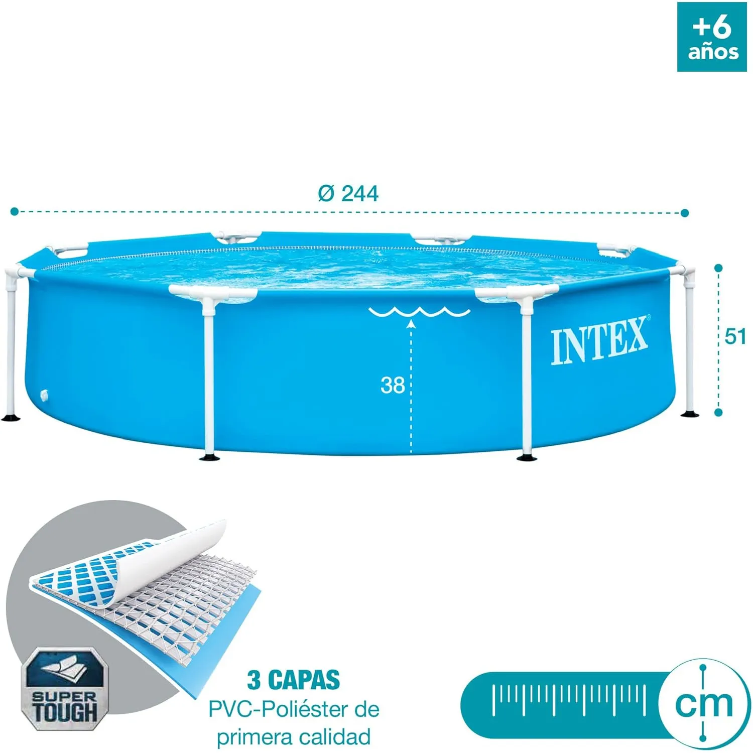 Intex Frame Pool 244x51cm