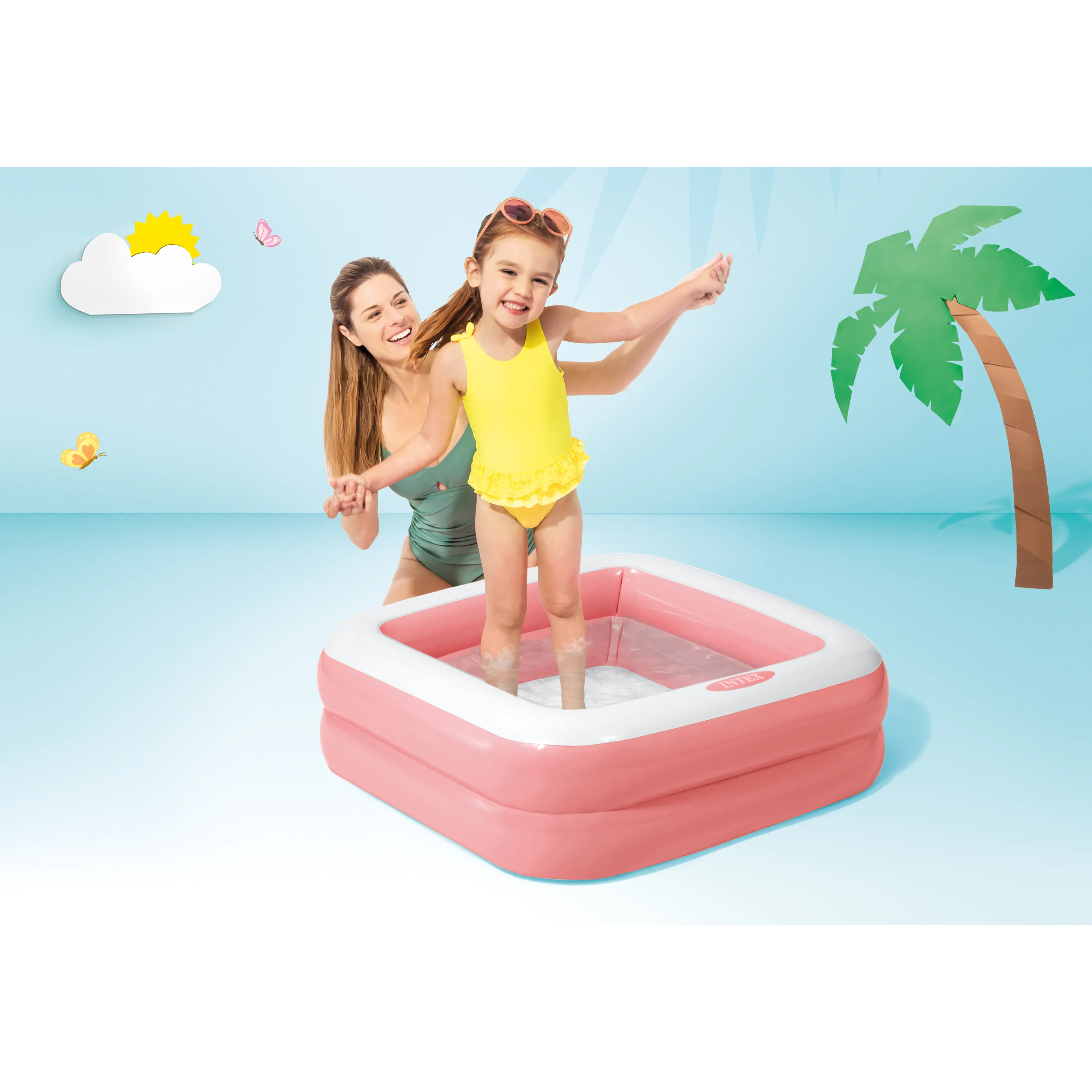 Intex 57100NP Planschbecken -  Play Box 86x86x25cm