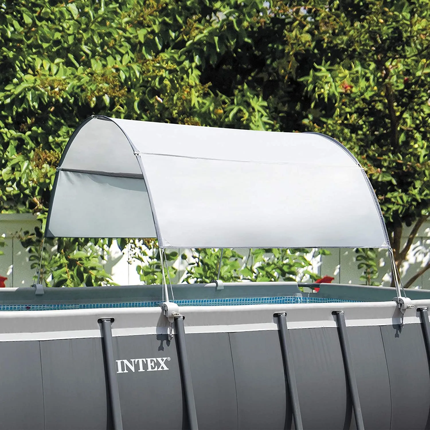 Intex Pool Sonnendach für Stahlrohr Becken bis 732cm