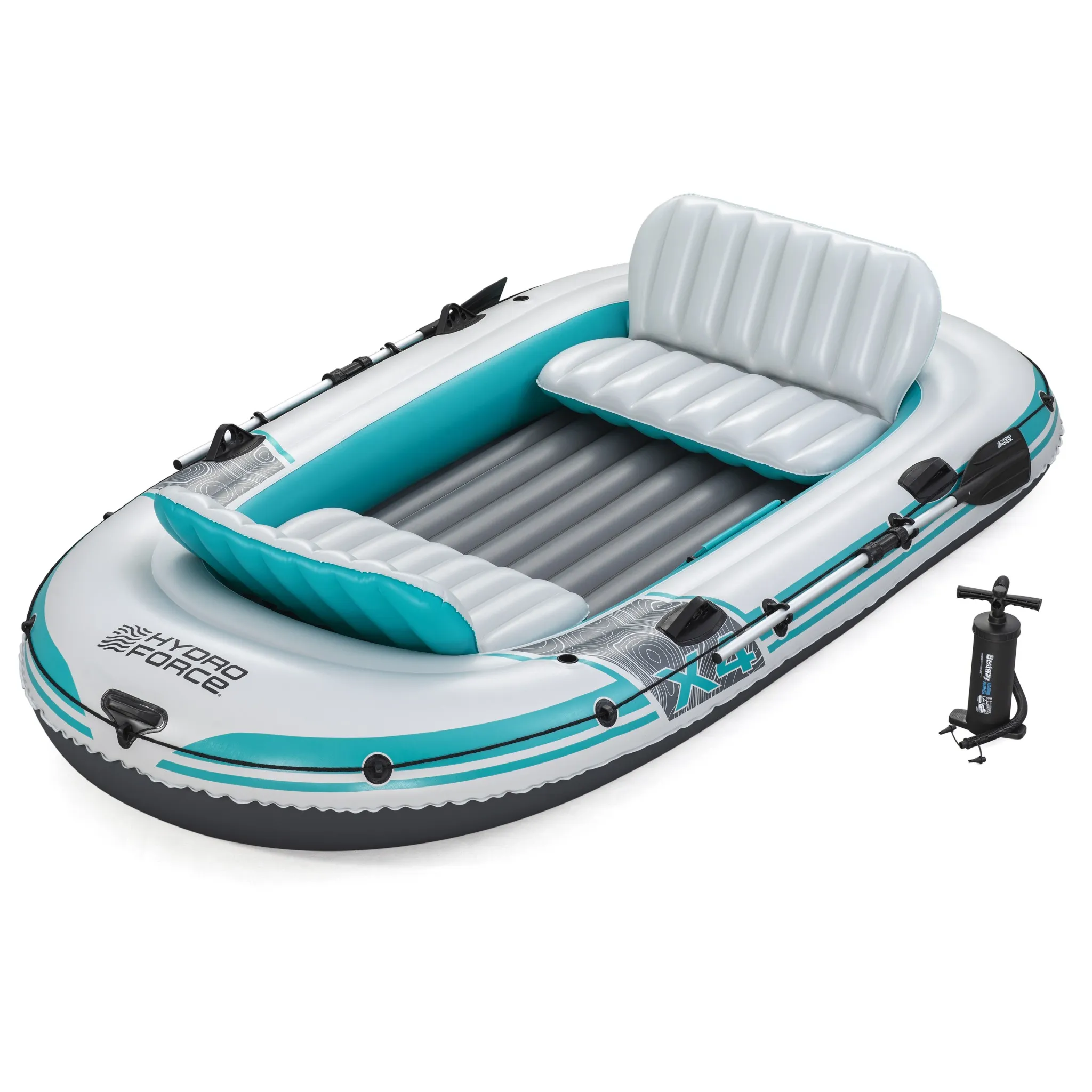 Bestway Schlauchboot-Set Hydro Force Adventure Elite X4 315x165x41,5cm