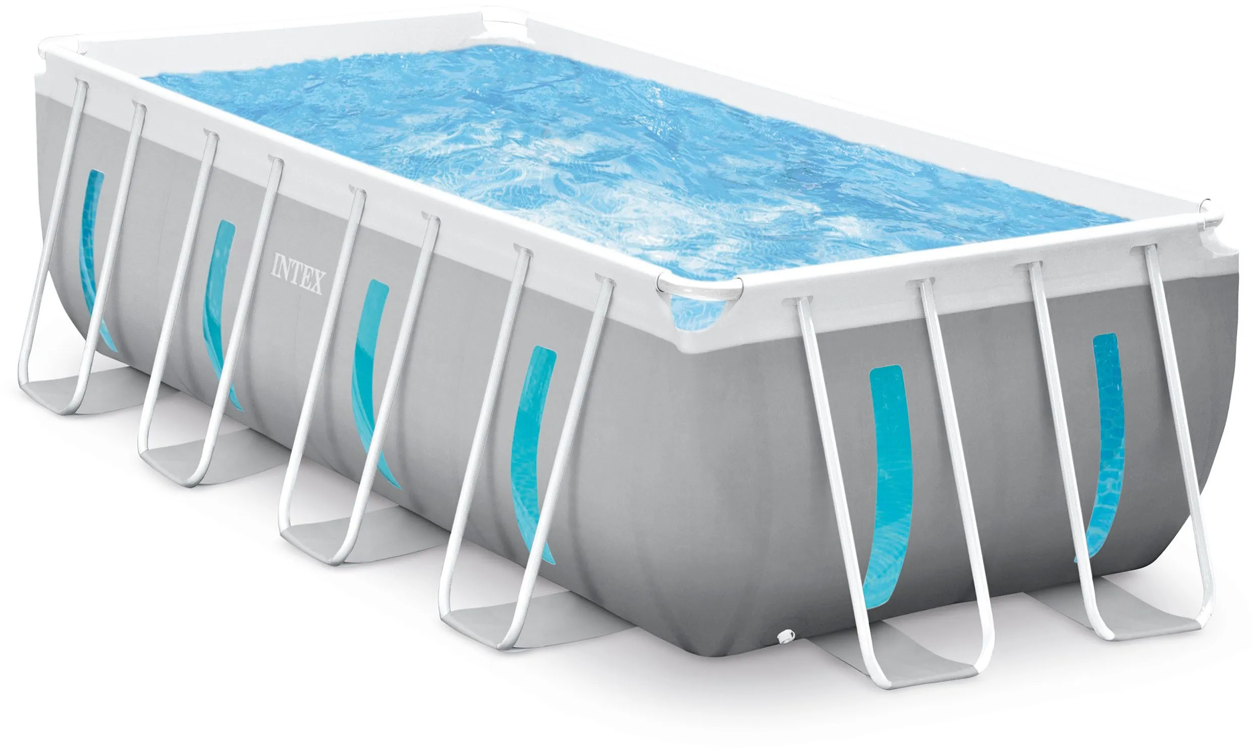 INTEX 26770GN Pool-Set Prism Frame Clearview Rectangular 400x200x122cm