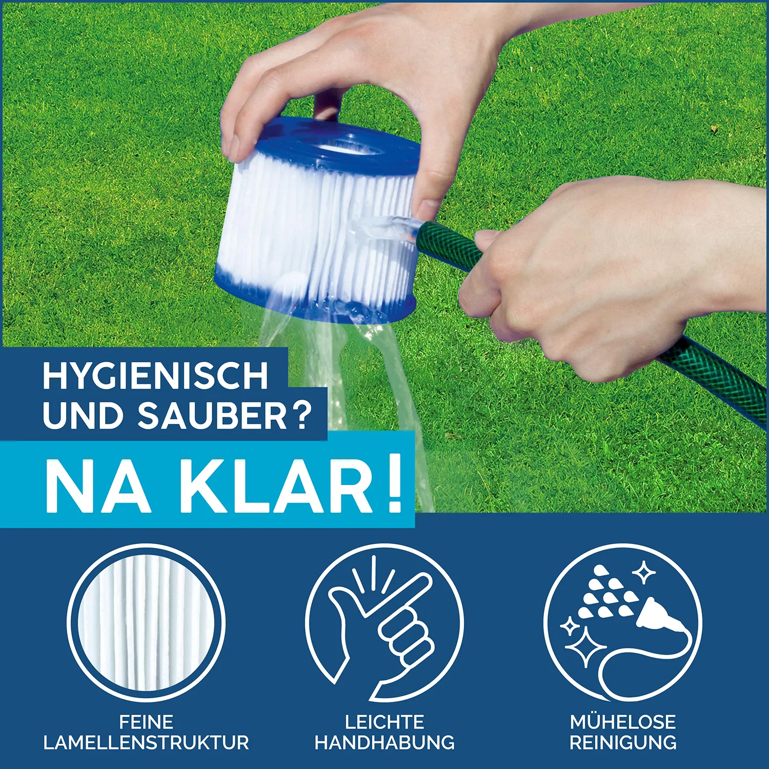 Bestway 60311 LAY-Z-SPA® Xtras -Filterkartusche Gr. VI Doppelpack