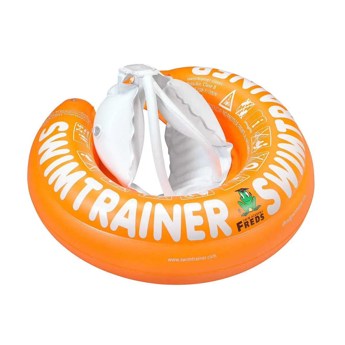 Freds Schwimm Academy - Schwimm-Trainer Classic orange - ab 2 Jahren